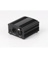 Fuente para microfono de condensador 48V DC (Phantom)