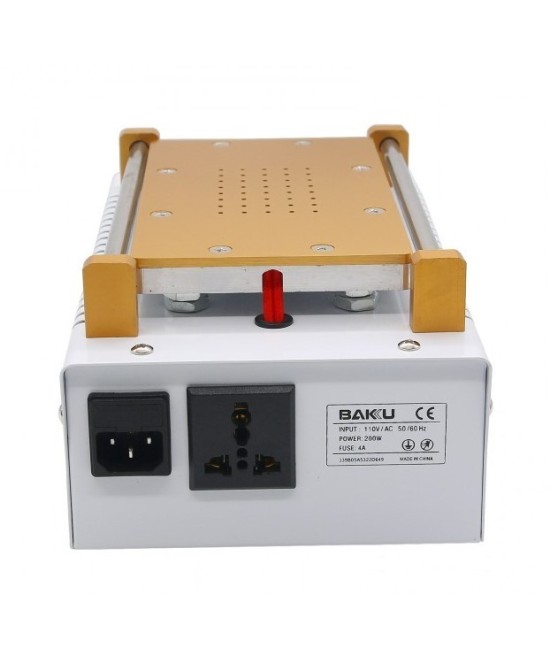 Plancha separadora de pantalla al vacio BAKU BK-946D