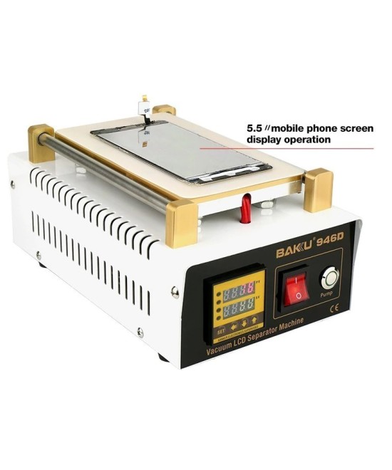 Plancha separadora de pantalla al vacio BAKU BK-946D