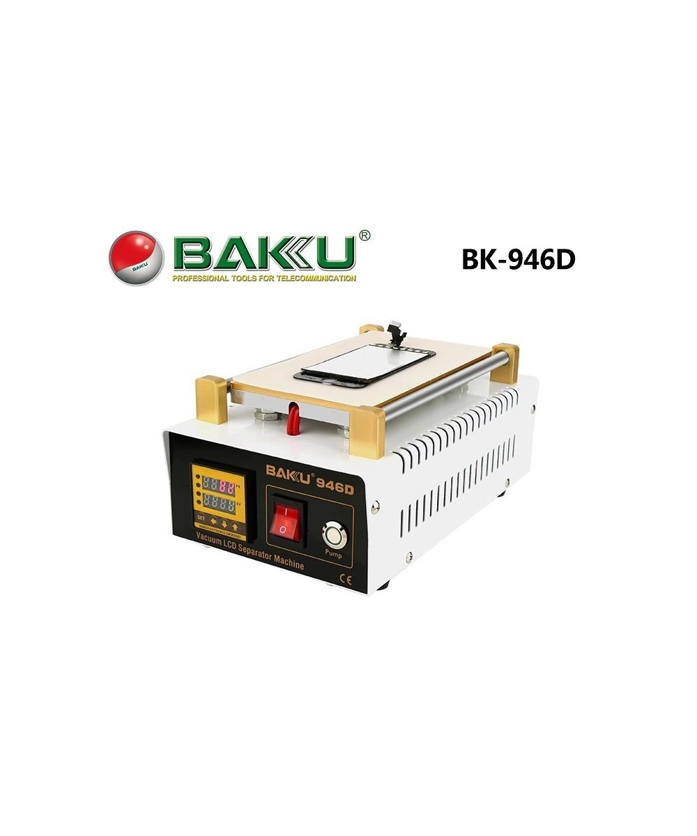 Plancha separadora de pantalla al vacio BAKU BK-946D