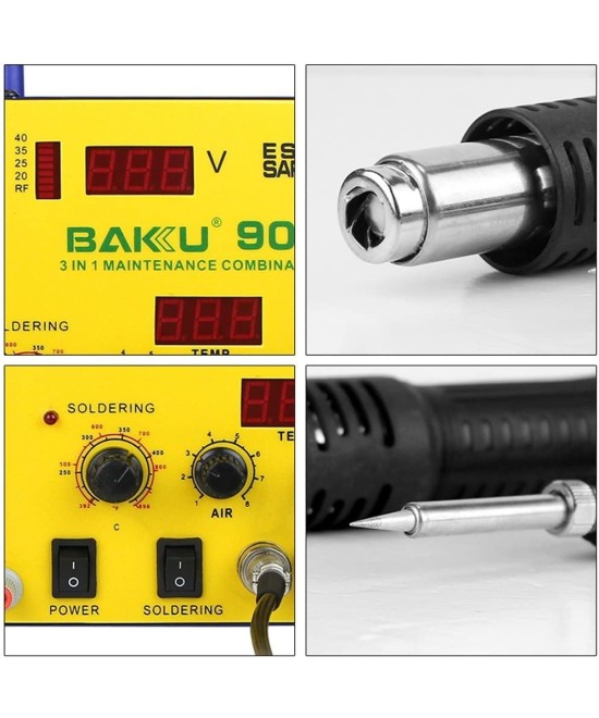 Estación de Calor 3 en 1 BAKU BK-909