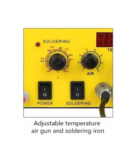 Estación de Calor 3 en 1 BAKU BK-909