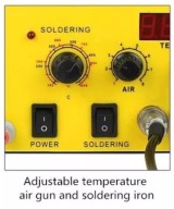 Estación de Calor 3 en 1 BAKU BK-909