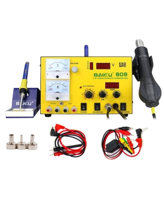 Estación de Calor 3 en 1 BAKU BK-909