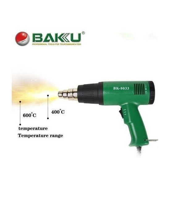 Pistola de calor 1600W BAKU BK-8033