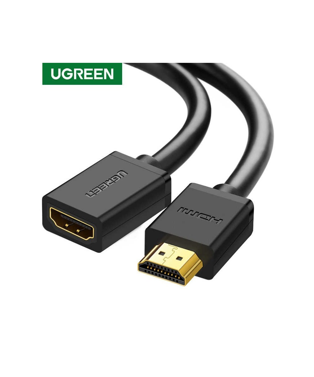 Extensión HDMI UGREEN macho a hembra 2.0 alargado 4K HD TV 2M