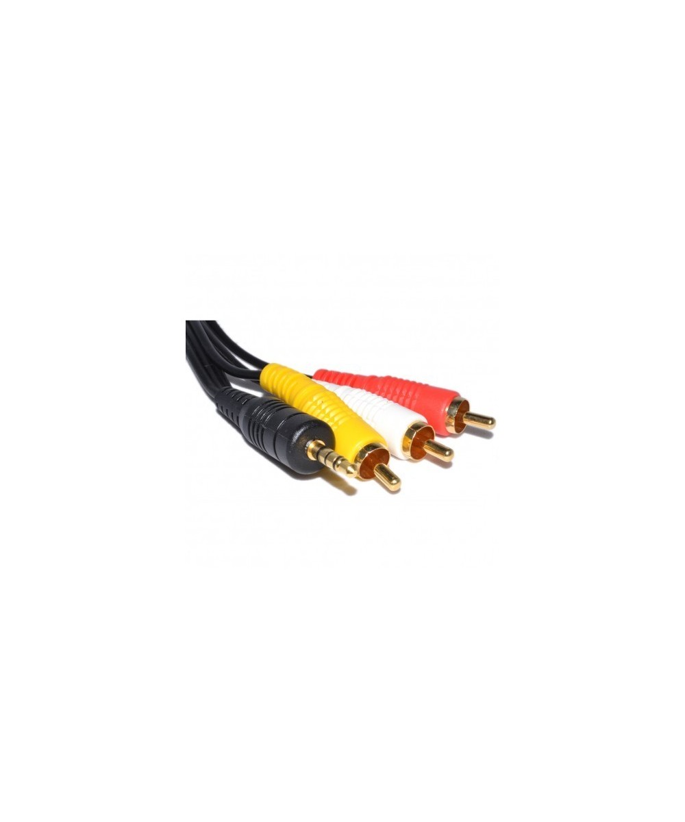 Cable 3.5 mm a RCA AV para Raspberry PI