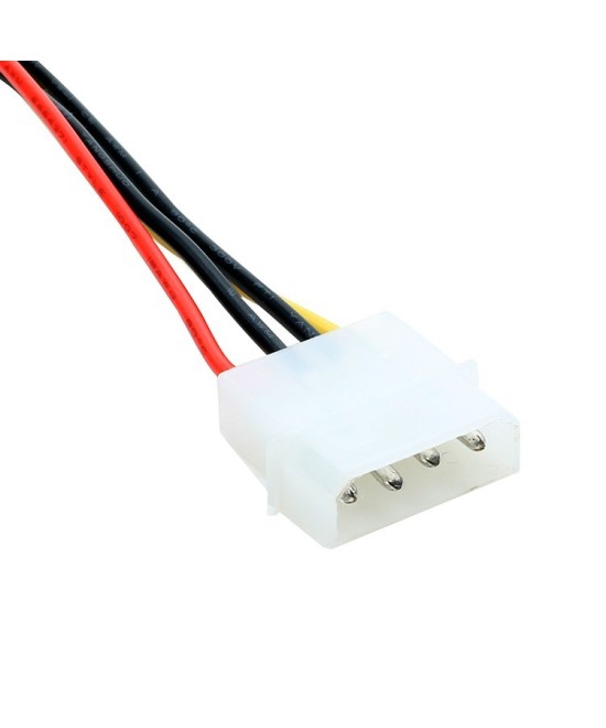 Adaptador para Disco Duro SATA Serial de 7 pines a SAS 29 pines con cable de alimentación de 4 pines