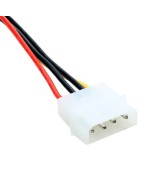Adaptador para Disco Duro SATA Serial de 7 pines a SAS 29 pines con cable de alimentación de 4 pines