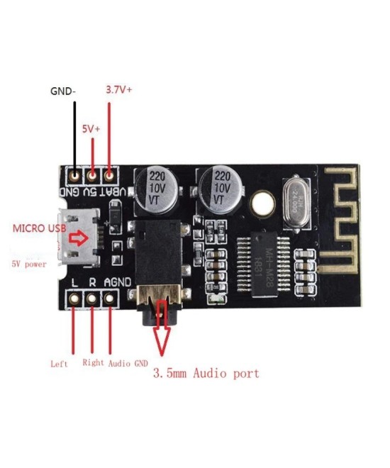 Modulo Bluetooth de Audio HIFI M28 5W