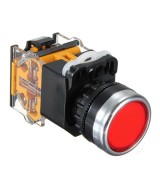 Boton industrial push botton rojo