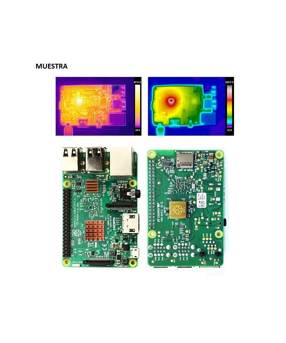 Disipadores de calor Raspberry Pi 3 / Pi 4 (5 unidades)