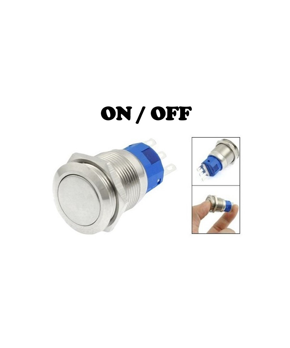 Interruptor Push button con bloqueo ON / OFF (NO)