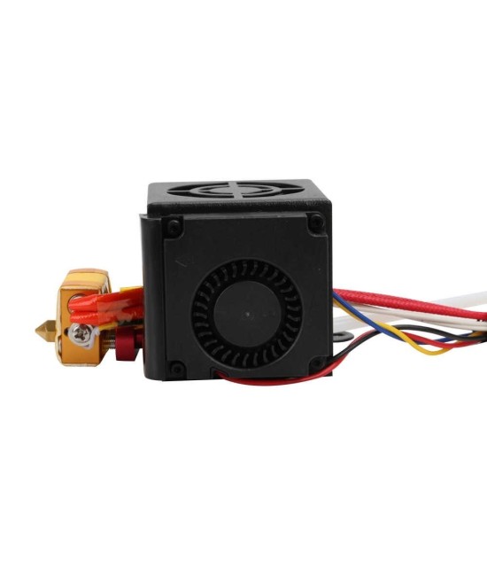 Extrusor con carcasa y ventiladora impresora 3D