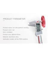 kit engranajes de ajuste de nivel para impresora 3D ender 4U