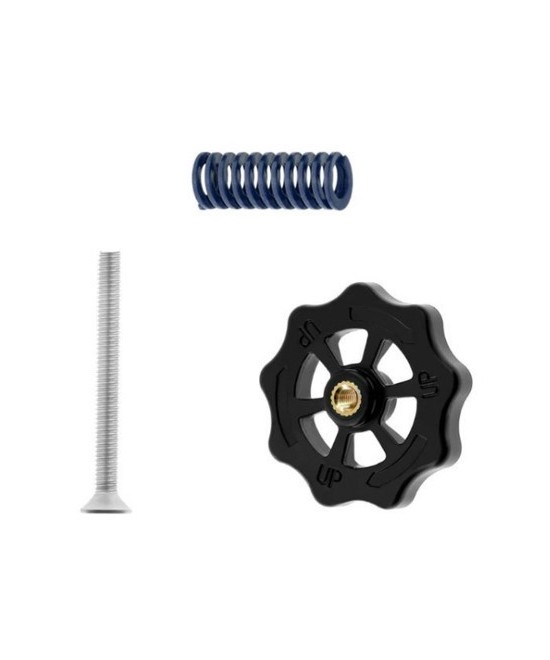 Kit de tornillo, resorte y perilla para nivelacion de cama impresora 3D