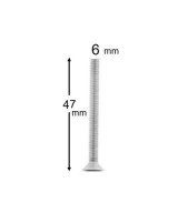 Kit de tornillo, resorte y perilla para nivelacion de cama impresora 3D