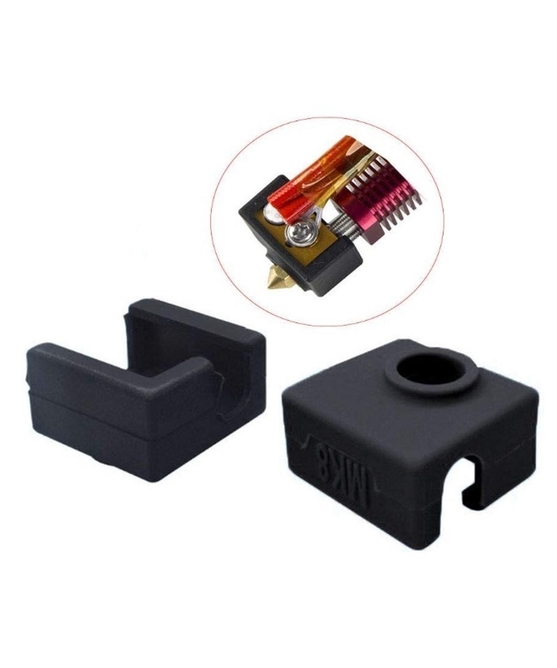 Aislador térmico de silicona para calentador 3D