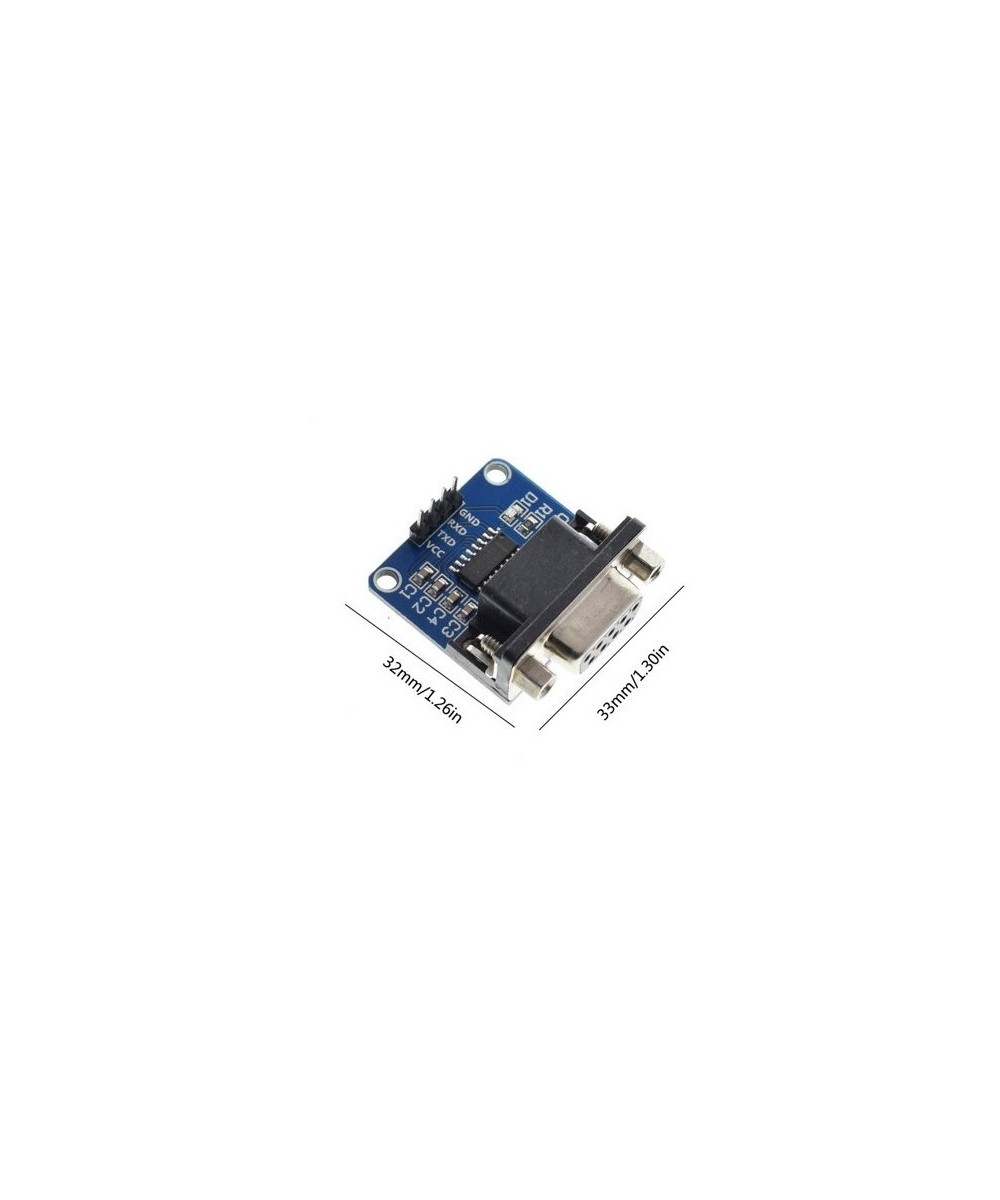 Adaptador serial RS232 a TTL hembra DB9