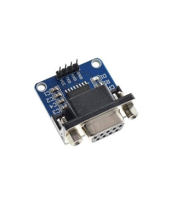 Adaptador serial RS232 a TTL hembra DB9