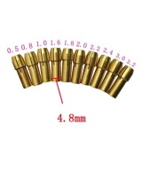 Sujetadores de Brocas para Mini Taladro 0.5-3.2mm (10 unidades)