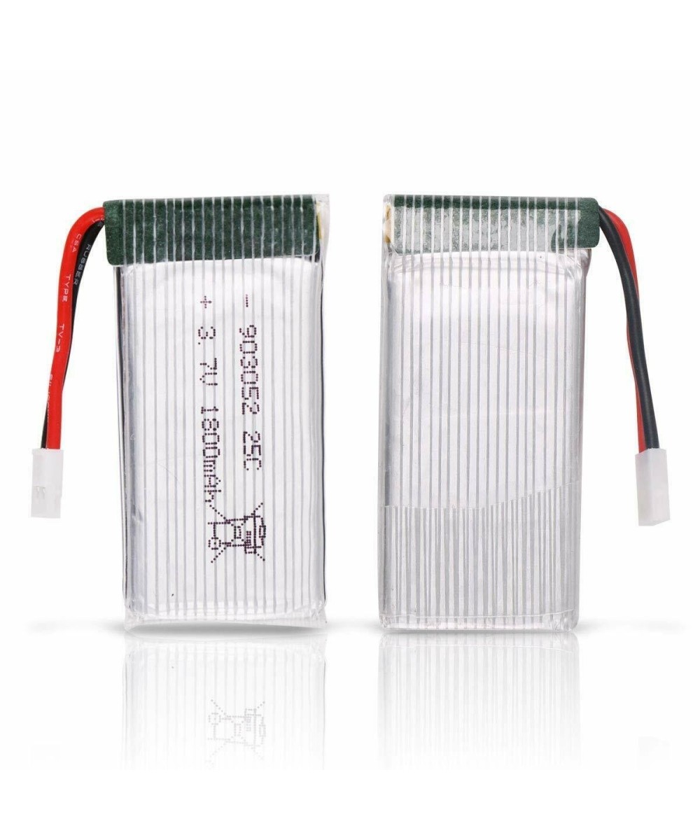 Batería tipo lipo recargable 903052 3.7V para drone 1800MaH con cargador USB