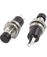 Interruptor push button con bloqueo