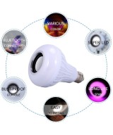 Foco LED con bluetooth y parlante 12W RGB