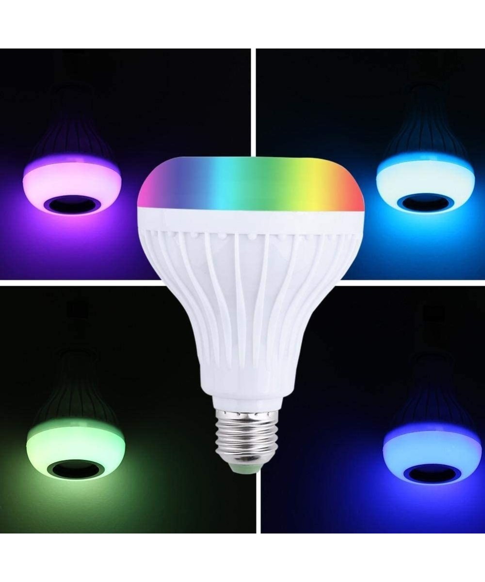 Foco LED con bluetooth y parlante 12W RGB