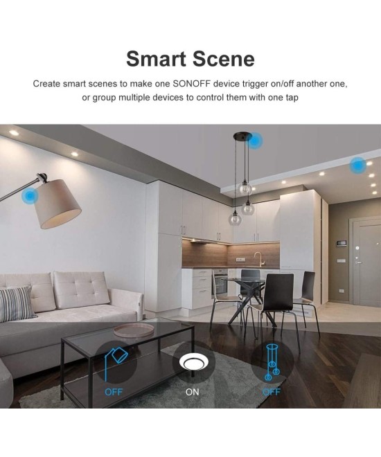 Interruptor Tactil de pared inteligente Wifi Sonoff T0US