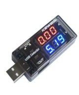 Medidor de voltaje y corriente en puerto USB KWS-10VA