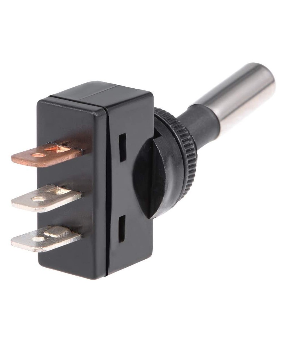 Interruptor de palanca 2 posiciones ASW-15D 3P 12V 20A con luz verde