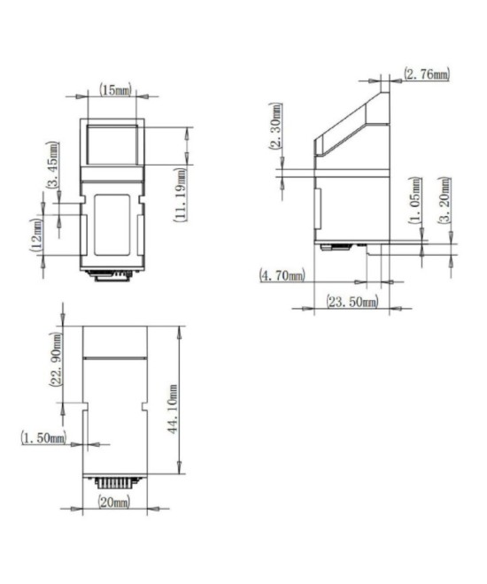 Modulo lector de huellas digital AS606