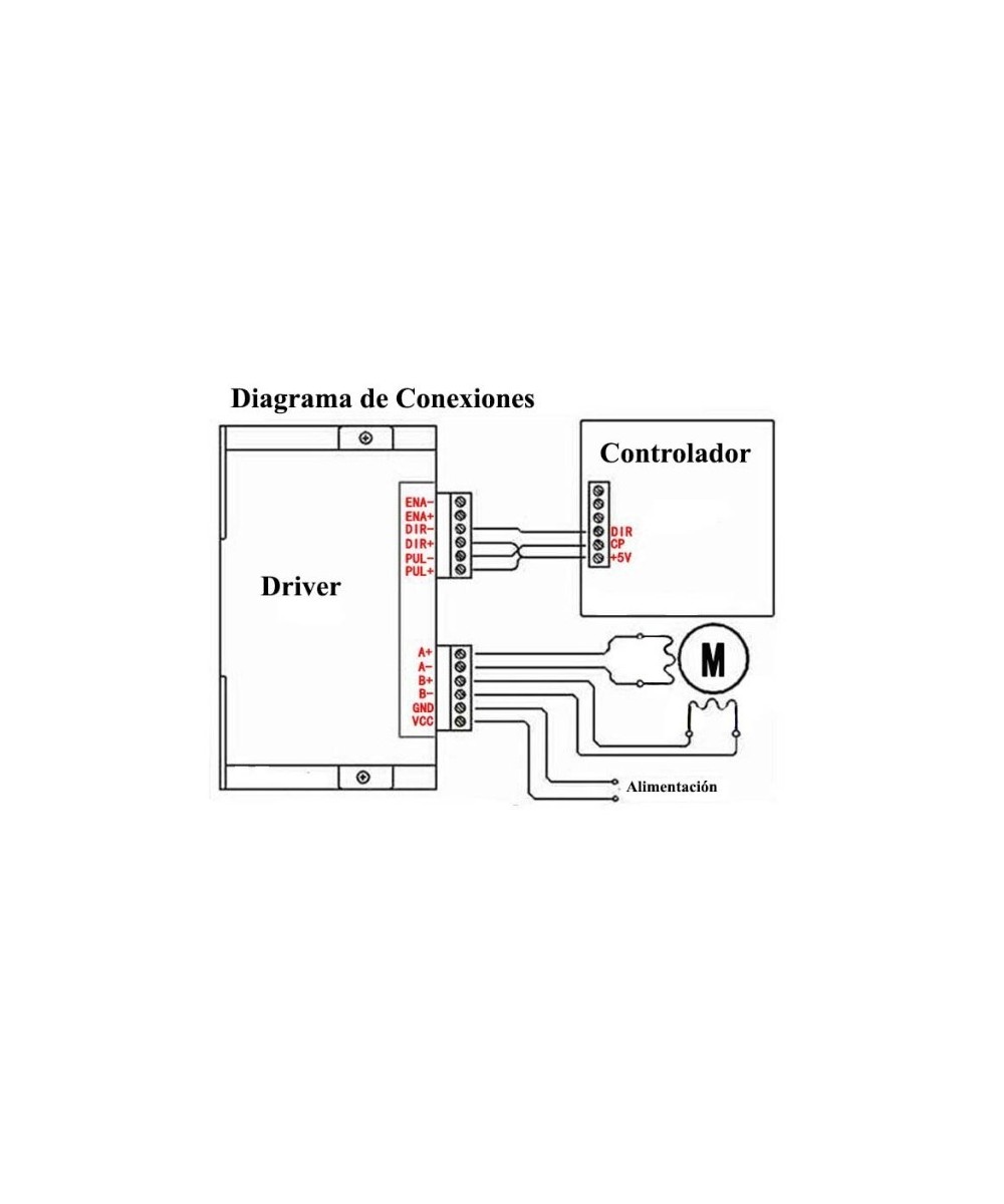Controlador de motor paso a paso 4.5A TB6600