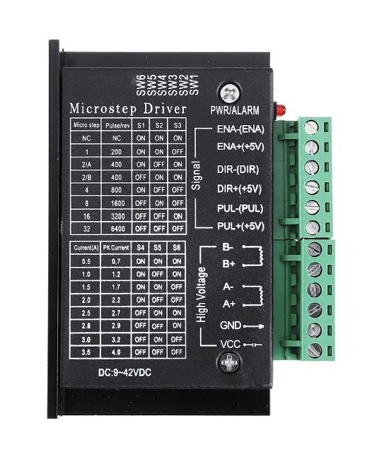 Controlador de motor paso a paso 4.5A TB6600