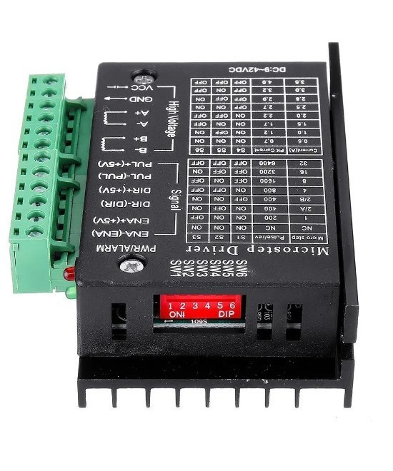 Controlador de motor paso a paso 4.5A TB6600