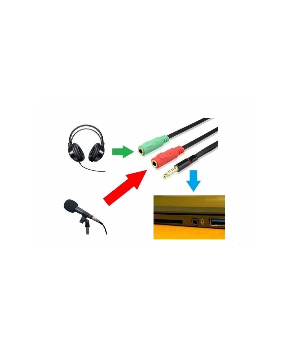 Separador de Microfono y Audifono para Celular