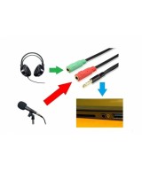 Separador de Microfono y Audifono para Celular