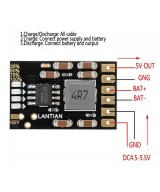 Cargador de bateria 4 en 1- 5V 2.1A