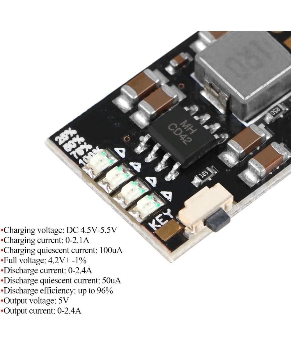 Cargador de bateria 4 en 1- 5V 2.1A