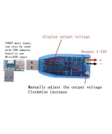 Fuente de alimentacion USB de 5V a  3.3V 9V 12V