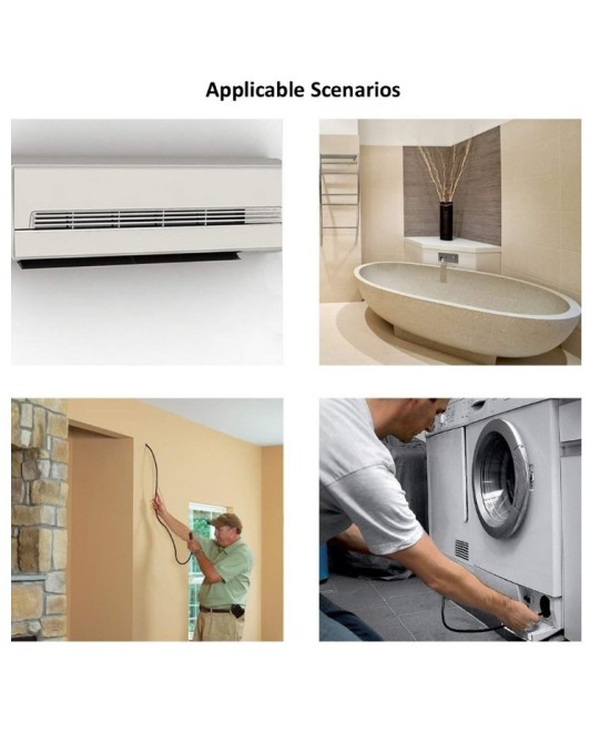 Endoscopio digital 3 en 1 con camara y luz 5m