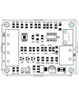 Controlador de motor brushless sin escobilla 1.2A 7V-12V