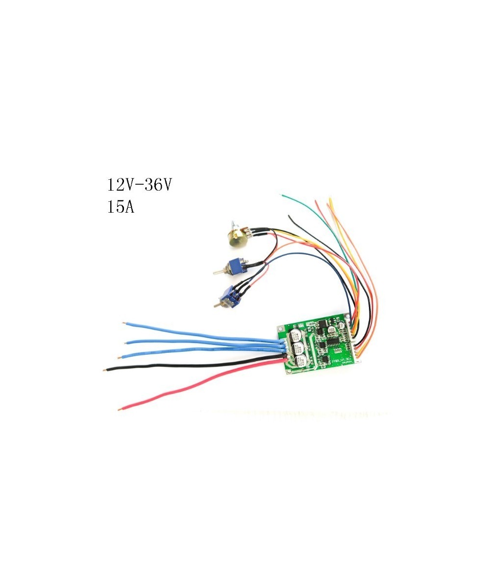 Controlador de motor Brushless sin escobilla 15A 12-36V