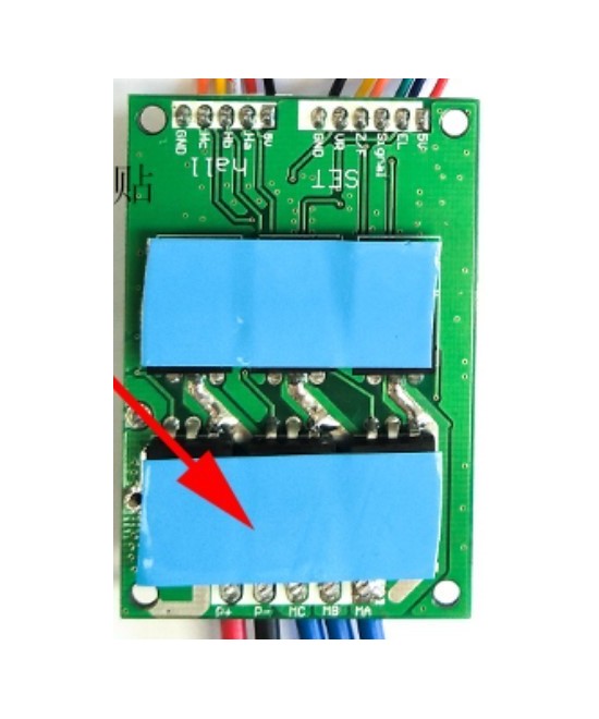 Controlador de motor Brushless sin escobilla 15A 12-36V