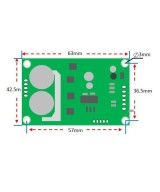 Controlador de motor Brushless sin escobilla 15A 12-36V