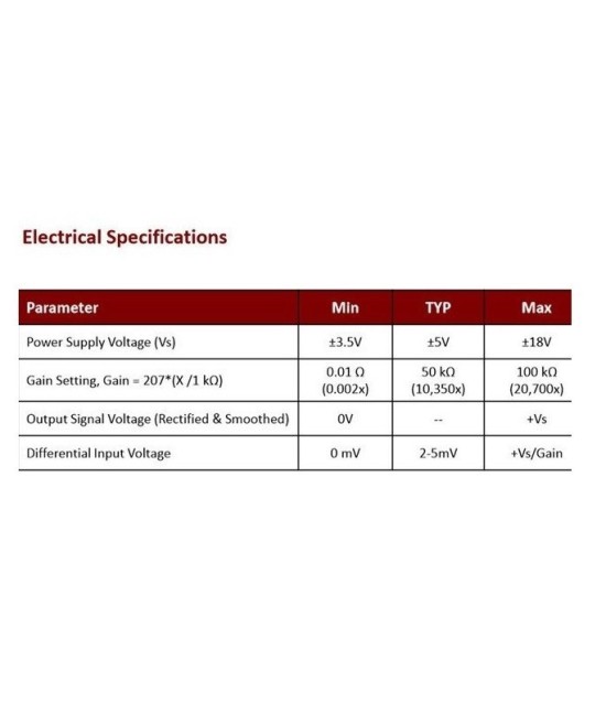Sensor de señal muscular de Electromiografía EMG