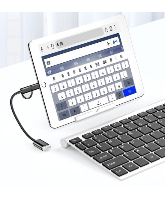 Cable OTG micro USB y USB-C