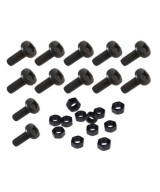 Tornillos tuercas y bases M3 (12 unidades)