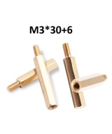 Tornillos tuercas y bases M3 (12 unidades)